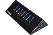 USB-hub - Sandberg USB 3.0 Hub 7 ports USB-hub - USB 3.0 - 7 porter - Svart - 133-82