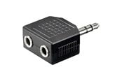 Lydkabel - Pro Audio adapter 2xMiniJack F - MJ M - 4040849111044