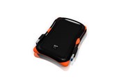 Hard drive - External - Silicon Power Armor A30 Black - Ekstern Harddisk - 2TB - Oransje - SP020TBPHDA30S3K