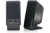 Høyttalere - PC - MediaRange Compact Desk Speakers. Black - Svart - MROS352