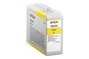 Printertilbehør blekk/toner - Epson T8504 - Yellow Ink - Blekkpatron Yellow - C13T850400