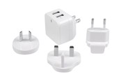 Nettbrett - Adaptere og ladere - StarTech.com Dual Port USB Wall Charger 17W/3.4A - USB2PACWH