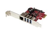 Nettverksadapter - StarTech.com PEXUSB3S3GE PCI Express - PEXUSB3S3GE