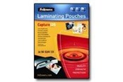 Laminering - Fellowes Glossy 125 Micron Card Laminating Pouch - 75x105mm - 5306901