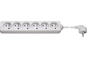 Strømkabel (ekstern) - Pro Power Socket x6 - Wh - 1.5m - 4040849512964