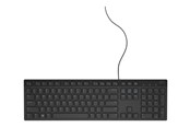 Tastatur - Dell KB216 Multimedia Keyboard Nordic Black - Tastatur - Nordisk - Svart - 580-ADIR