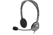 Hodetelefoner - Logitech H111 Stereo Headset - Black - 981-000593