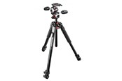 Tripod - Manfrotto MK055XPRO3-3W - Tripod - Alu 3-section horiz. column tripod with head - MK055XPRO3-3W