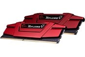 RAM - G.Skill Ripjaws V DDR4-2400 - 8GB - CL15 - Dual Channel (2 pcs) - Intel XMP - Rød - F4-2400C15D-8GVR