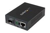 Repeater & Transceiver - StarTech.com Gigabit Ethernet Fiber Media Converter with Open SFP Slot - MCM1110SFP