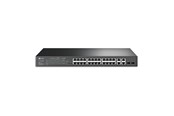 Switch/splitter - TP-Link TL-SL2428P 24-Port 10/100Mbps + 4-Port Gigabit Smart Switch with 24-Port PoE+ - TL-SL2428P