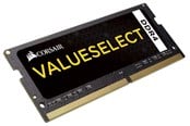 RAM - Corsair Value Select DDR4-2133 - 16GB - CL15 - Single Channel (1 pcs) - Svart - CMSO16GX4M1A2133C15