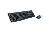 Tastatur - Logitech MK270 Wireless Combo - UK - Tastatur & Mussett - Engelsk - Svart - 920-004523