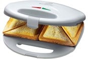 Smørbrødgriller - Bomann Smørbrødgriller Sandwichmaker - White - 650160