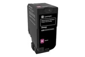 Printertilbehør blekk/toner - Lexmark Toner cartridge - Magenta - Laser toner Rød - 74C2SM0