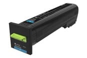 Printertilbehør blekk/toner - Lexmark - Laser toner Blå - 82K2HC0