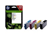 Printertilbehør blekk/toner - HP 364 / N9J73AE 4-Pack (Black Yellow Cyan Magenta) Ink - Blekkpatron 4 farger - N9J73AE