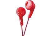 Hodetelefoner - JVC  In Ear Gumy Headphones. Red - HA-F160-R-E