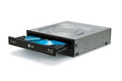 Optisk driver (DVD/BR/Floppy) - Hitachi - LG BH16NS55 - Bulk - Bluray-BDRW (Brenner) - Serial ATA - Svart - BH16NS55.AUAU10B