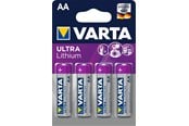 Batteri - VARTA Varta Ultra litium - AA - 4-pk - 06106301404