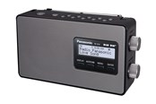 DAB, nettverks- og klokkeradio - Panasonic RF-D10EG-K - DAB/DAB+/FM - Mono - Svart - RF-D10EG-K