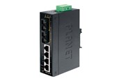 Switch/splitter - PLANET 4+2 100FX Port Multi-mode Industrial Ethern - ISW-621T