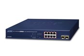 Switch/splitter - PLANET GS-4210-8P2S 8-Port 10/100/1000T 802.3at PoE + 2-Port 100/1000X SFP Managed Switch - GS-4210-8P2S