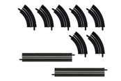 Bilbane - Carrera Digital 143 Single-Lane Bends / Straight section Extension Set - 20061657