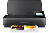 Skriver - HP Officejet 250 Mobile All in One Blekkskriver Multifunksjon - Farge - Blekk - CZ992A#BHC