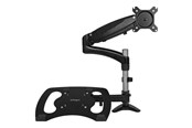 Skjermholder - StarTech.com Single-Monitor Arm - Laptop Stand - One-Touch Height Adjustment - ARMUNONB