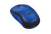 Mus - Logitech M220 Silent - Mus - Optisk - 3 knapper - Blå - 910-004879