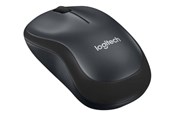 Mus - Logitech M220 Silent Wireless PC Mouse - Mus - Optisk - 3 knapper - Svart - 910-004878