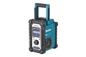 DAB, nettverks- og klokkeradio - Makita DMR110N - Jobsite DAB radio - 7 Watt - DAB/DAB+ - Stereo - Blå - DMR110N