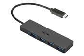 USB-hub - I-Tec USB-C Slim Passive Hub USB-hub - USB 3.0 - 4 porter - Svart - C31HUB404