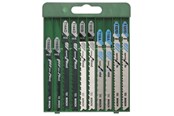 Stikksag - Bosch 10-delers stikksagblad-sett T-tange T 101 B (2x); T 144 D (2x); T 119 BO (2x); T 118 A (2x); T 127 D (2x) - 2609256746