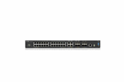 Switch/splitter - ZyXEL XGS4600-32 28-port GbE L3 Aggregation Switch with 4 SFP+ Uplink - XGS4600-32-ZZ0102F