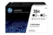 Printertilbehør blekk/toner - HP 26X / CF226XD 2-Pack High Capacity Black Toner - Laser toner Svart - CF226XD