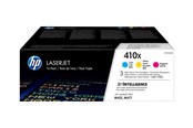 Printertilbehør blekk/toner - HP 410X / CF252XM Hich Yield Capacity 3-Pack (Cyan Magenta Yellow) - Laser toner - CF252XM