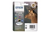 Printertilbehør blekk/toner - Epson T1306 Multipack - Blekkpatron Colour (cyan, magenta, yellow) - C13T13064022