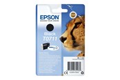 Printertilbehør blekk/toner - Epson T0711 - Black Ink - Blekkpatron Svart - C13T07114012