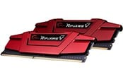 RAM - G.Skill Ripjaws V DDR4-2800 - 16GB - CL17 - Dual Channel (2 pcs) - Intel XMP - Rød - F4-2800C17D-16GVR