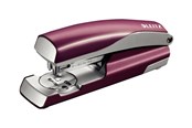 Hullemaskin & Stiftemaskin - Leitz Stiftemaskin  Style NeXXt 30 ark Garnet Rød - 55620028