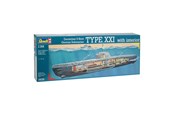 Modellsett - Revell you 2540 Type XXI submarine - 5078