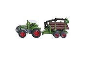 Leketøysbil - SIKU Traktor m/skogshenger - 541571