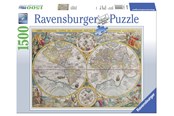 Puslespill - Ravensburger World Map 1594 - 1500p - 163816