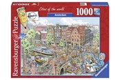 Puslespill - Ravensburger Amsterdam - 1000p - 191925