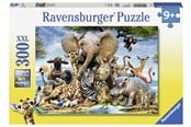 Puslespill - Ravensburger African Friends 300p - 130757