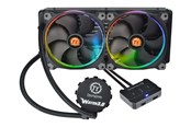 Prosessor-kjøler - Thermaltake Water 3.0 Riing RGB 280 - CPU Vannkjøling - Max 26 dBA - CL-W138-PL14SW-A