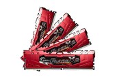 RAM - G.Skill Flare X DDR4-2400 - 64GB - CL15 - Quad Channel (4 pcs) - AMD Optimized - Rød - F4-2400C15Q-64GFXR