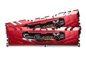 RAM - G.Skill Flare X DDR4-2400 - 32GB - CL15 - Dual Channel (2 pcs) - AMD EXPO - Rød - F4-2400C15D-32GFXR